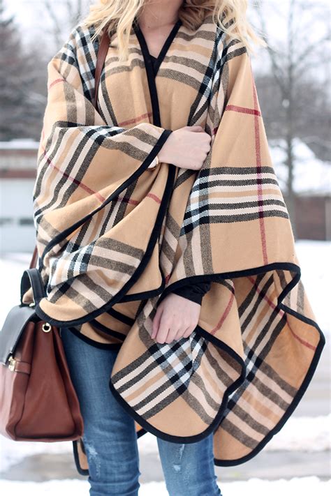 burberry fake poncho|burberry poncho website.